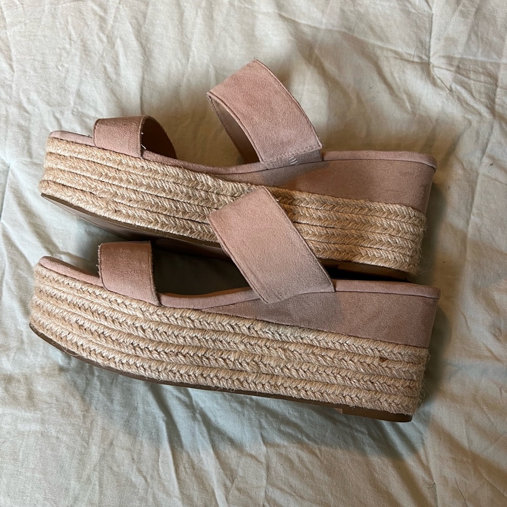 Steve Madden Pink Platform Heels